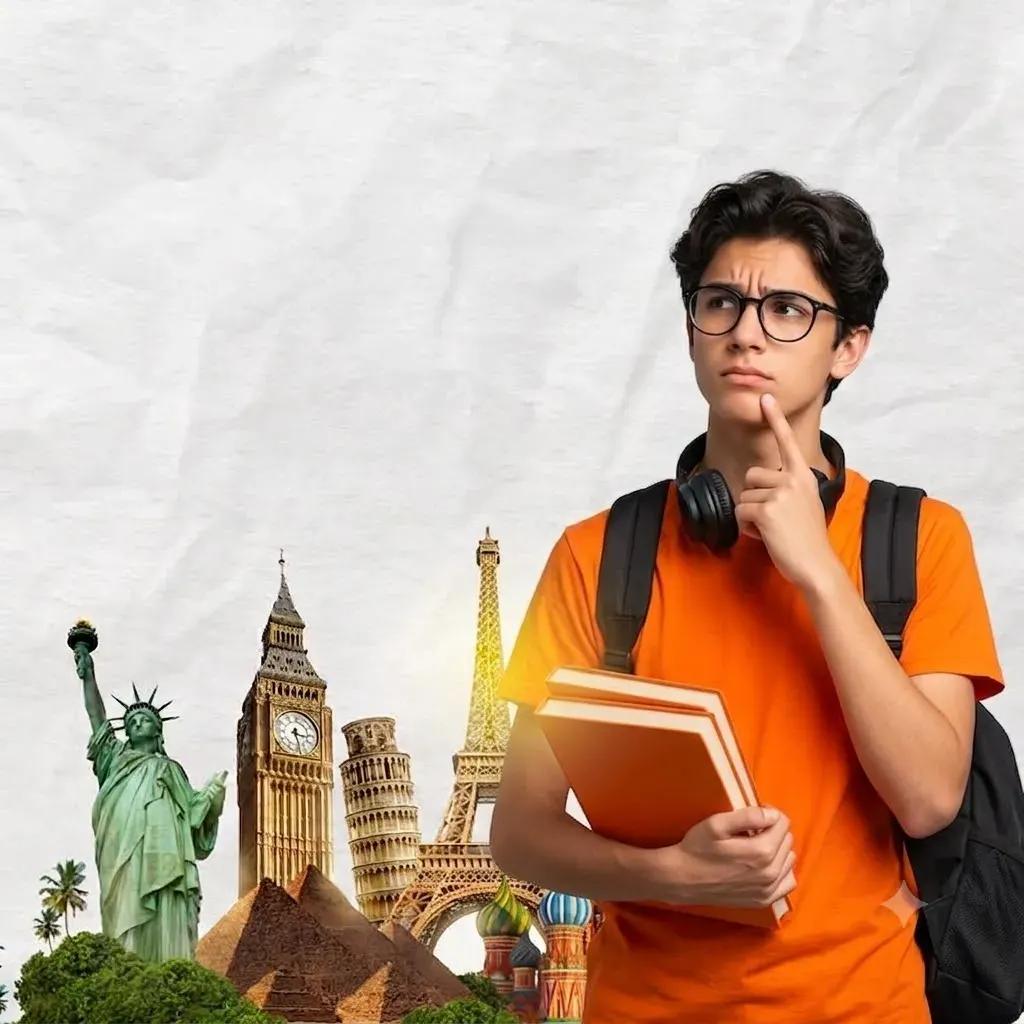 Applicant preparing for a visa interview